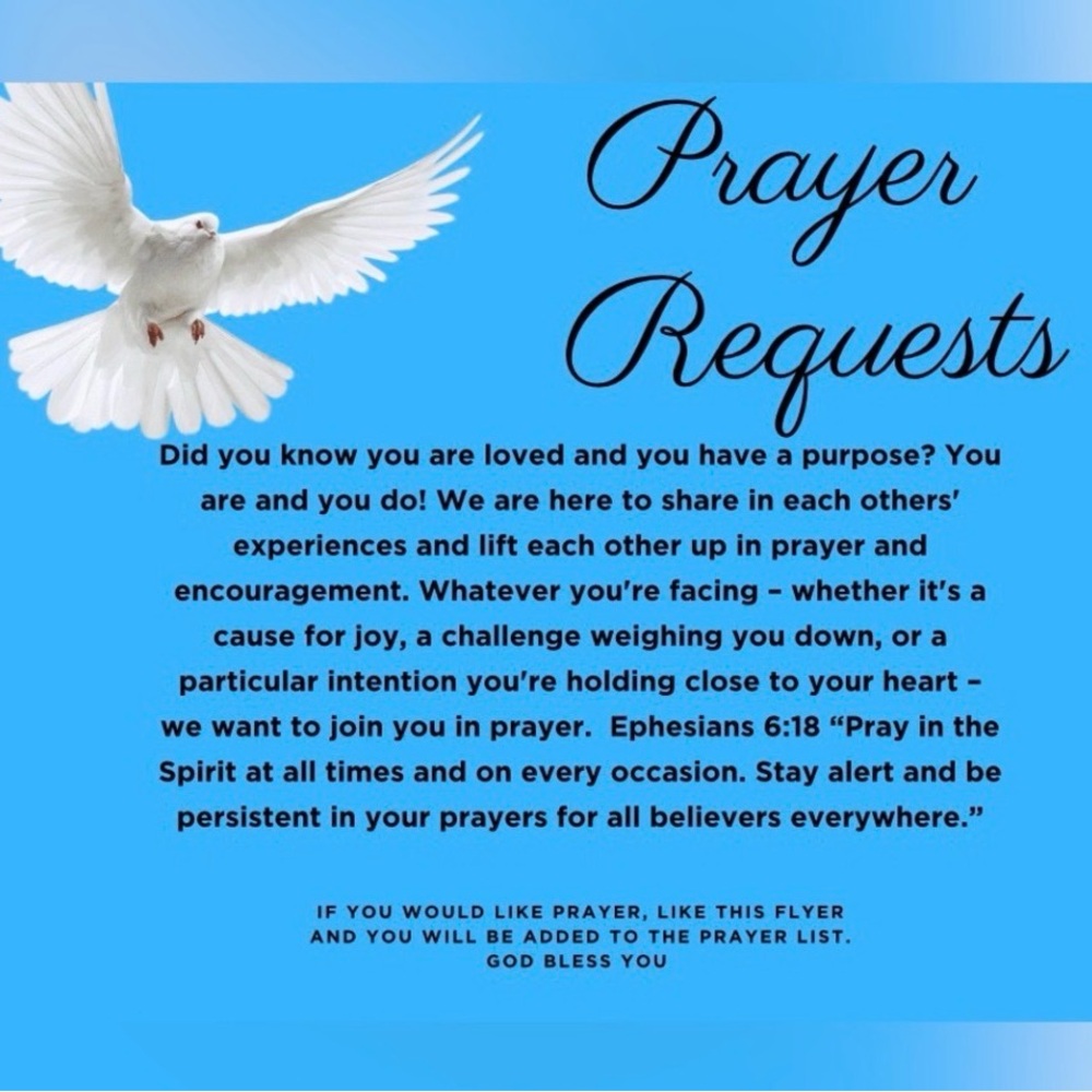 Prayer Requests